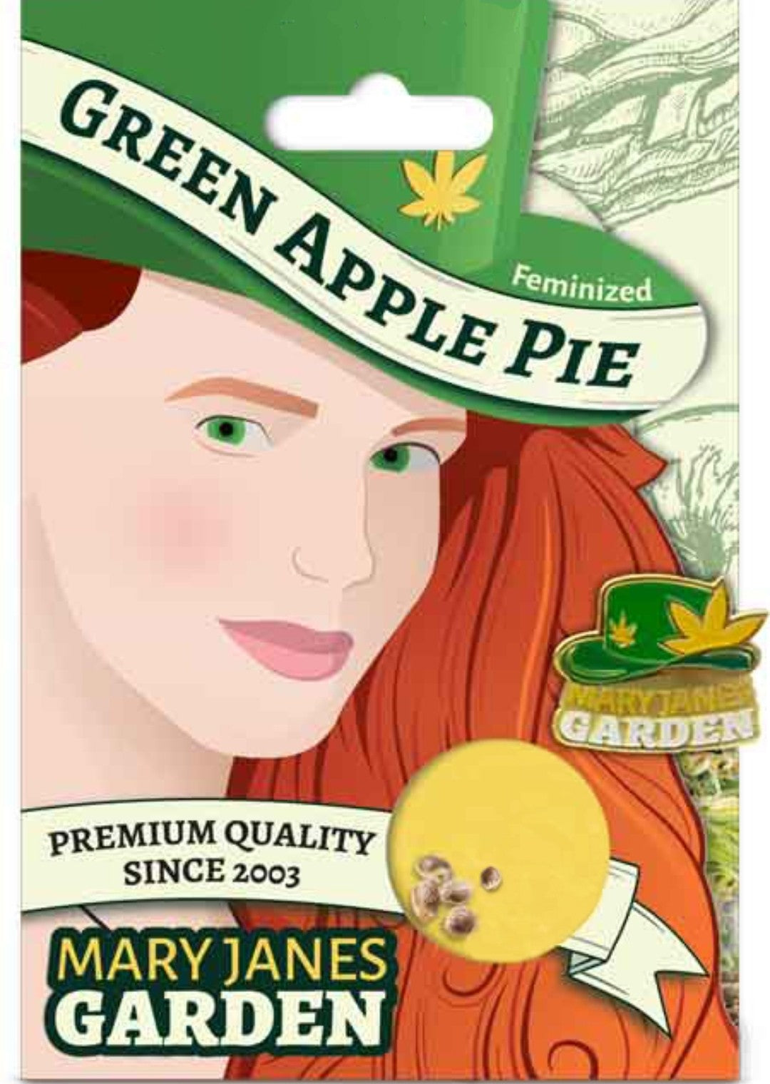 Green Apple Pie Feminized Marijuana Seeds (5 pk)