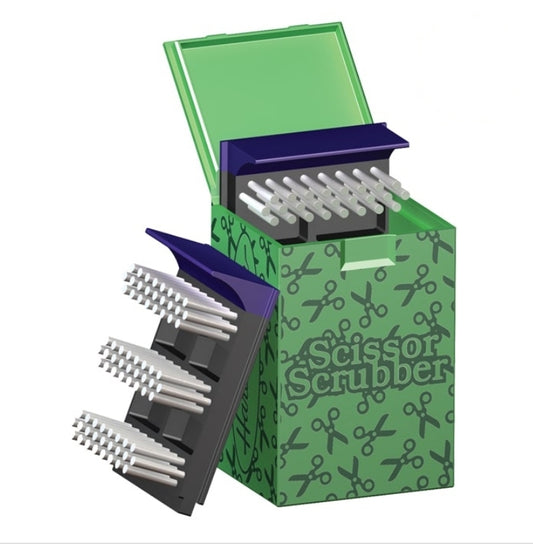 Scissor Scrubber