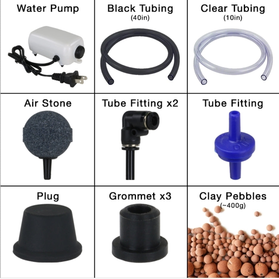 Grow1 Deep Water Culture (DWC) 5 Gallon Complete Kit