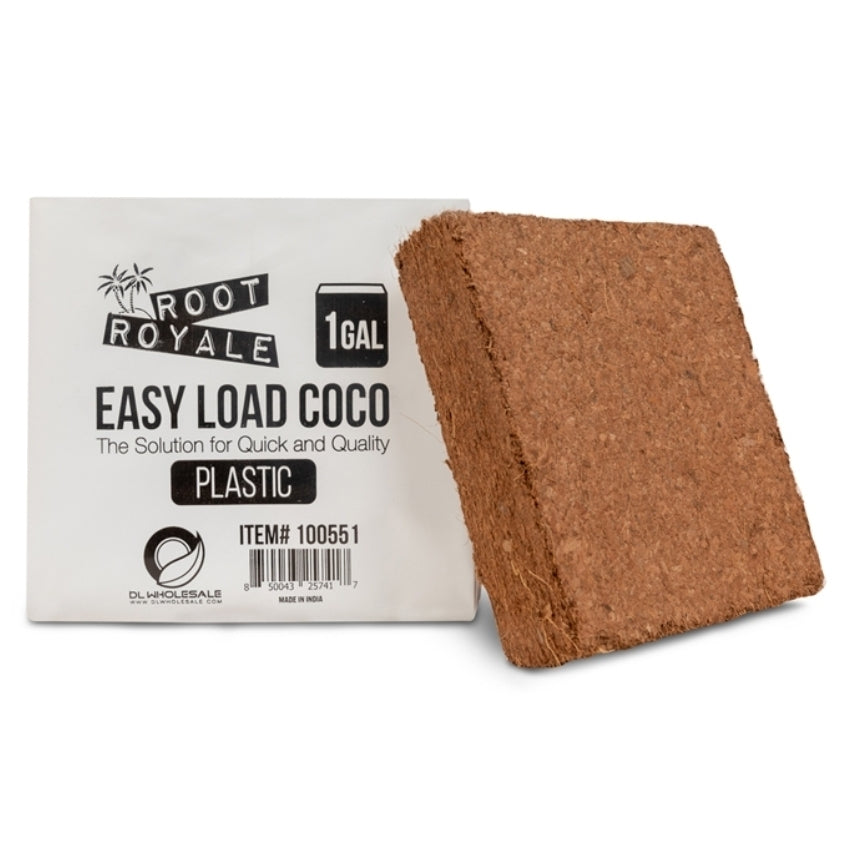Root Royale Easy Load Coco Plastic Grow Bags 1 gal (64 piece case)