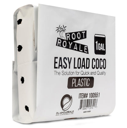 Root Royale Easy Load Coco Plastic Grow Bags 1 gal (64 piece case)