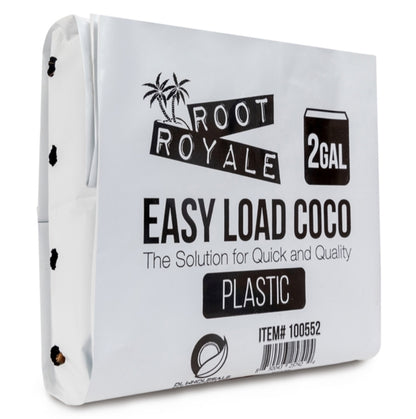 Root Royale Easy Load Coco Plastic Grow Bags 2 gal (30 piece case)