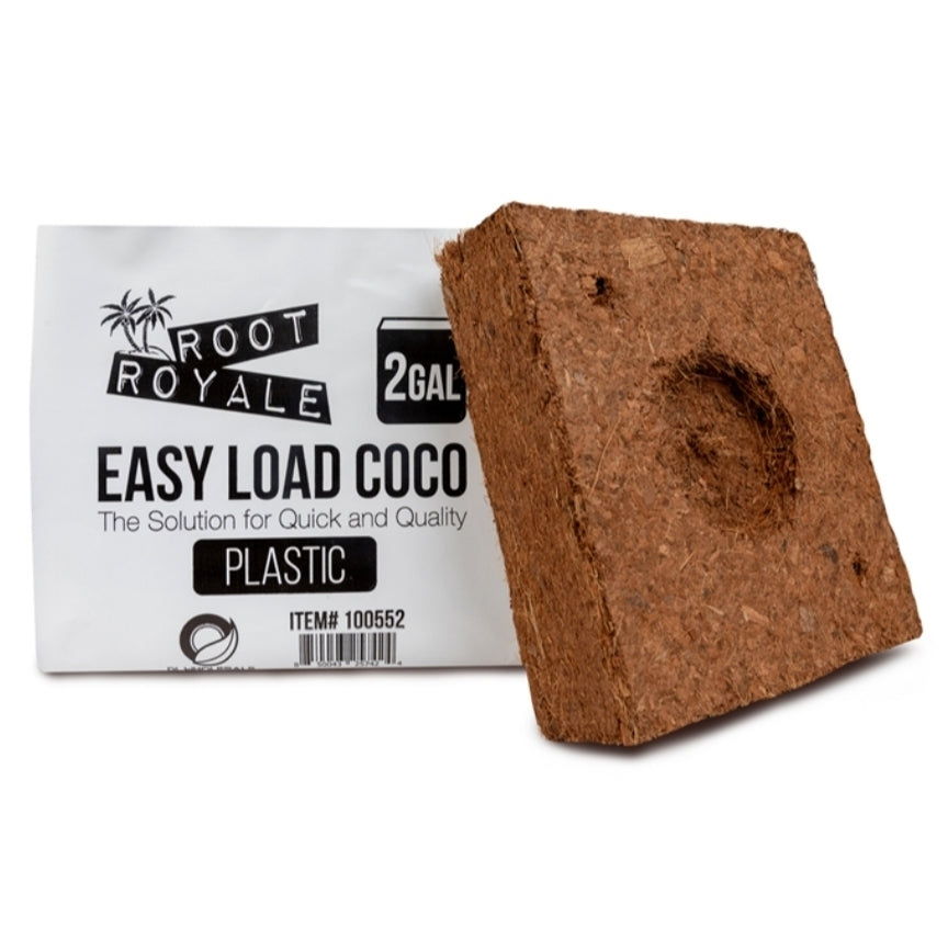 Root Royale Easy Load Coco Plastic Grow Bags 2 gal (30 piece case)