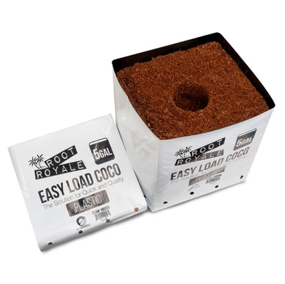 Root Royale Easy Load Coco Plastic Grow Bags 5 gal (12 piece case)
