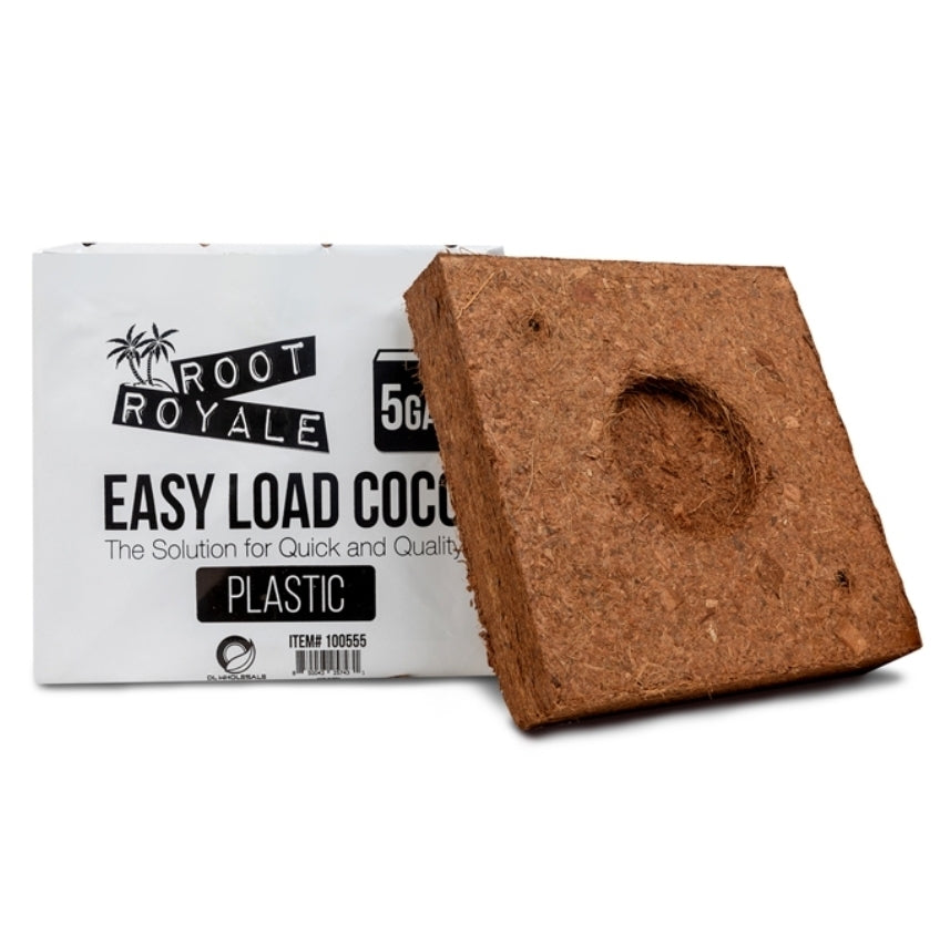Root Royale Easy Load Coco Plastic Grow Bags 5 gal (12 piece case)