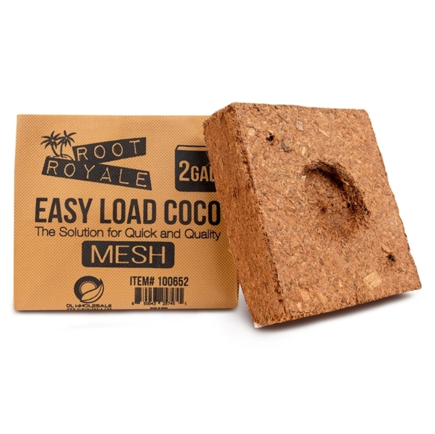 Root Royale Easy Load Coco Mesh Grow Bags 2 gal (30 piece case)