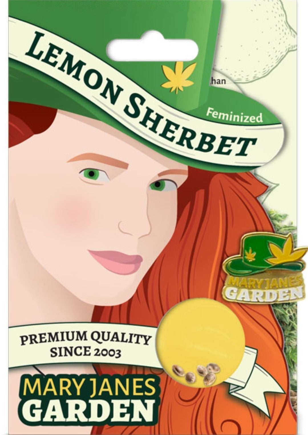 Lemon Sherbet Feminized Marijuana Seeds (5 pk)