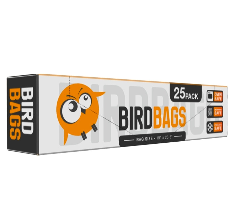 Bird Bags 5 Gallon Turkey Bags 19" x 23.5" (25 Pack)