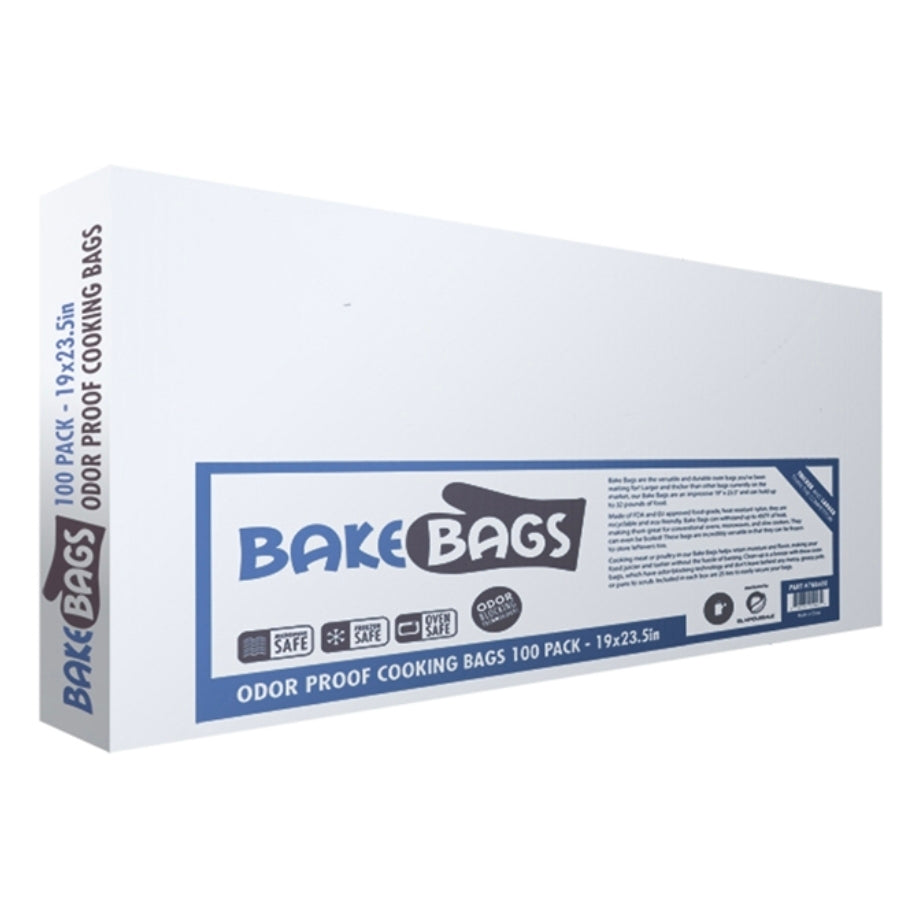 Bake Bags Heavy Duty Turkey Bags 5 Gallon (100 Pack)
